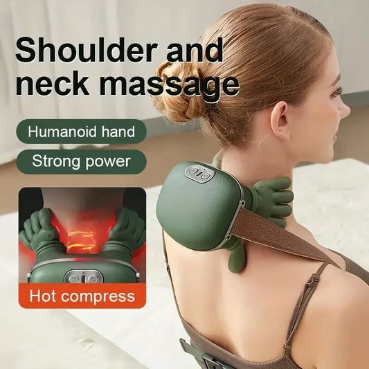 Rechargable Real Hand Feel Massager-Smooth and Relaxable