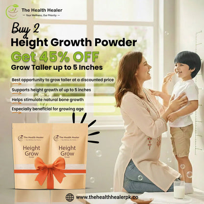 Health Healer Height Grow Supplement – 100% Natural Height Increase