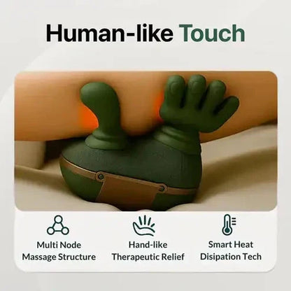 Rechargable Real Hand Feel Massager-Smooth and Relaxable