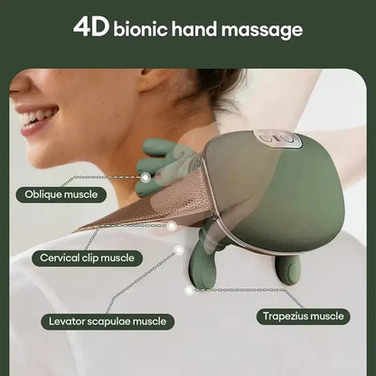 Rechargable Real Hand Feel Massager-Smooth and Relaxable