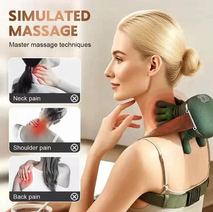 Rechargable Real Hand Feel Massager-Smooth and Relaxable