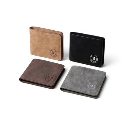 M-Design Soft Leather Bifold Wallet for Men