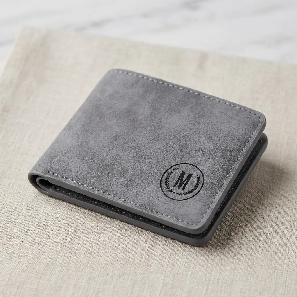 M-Design Soft Leather Bifold Wallet for Men
