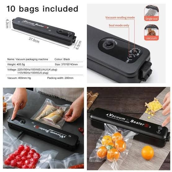 Automatic Vacuum Sealer – Keep Food Fresh Longer